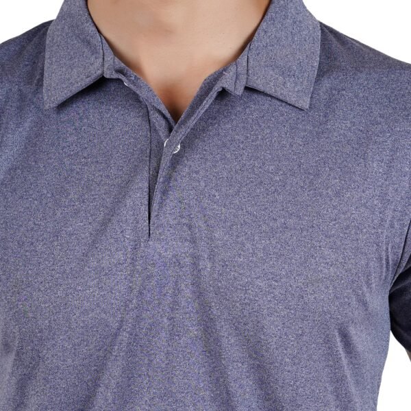 Melange Polo T-shirt - Image 9