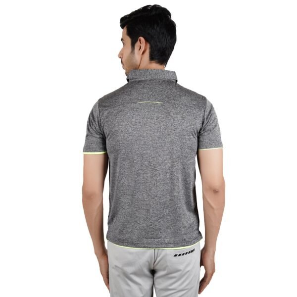 Melange Polo T-shirt - Image 5