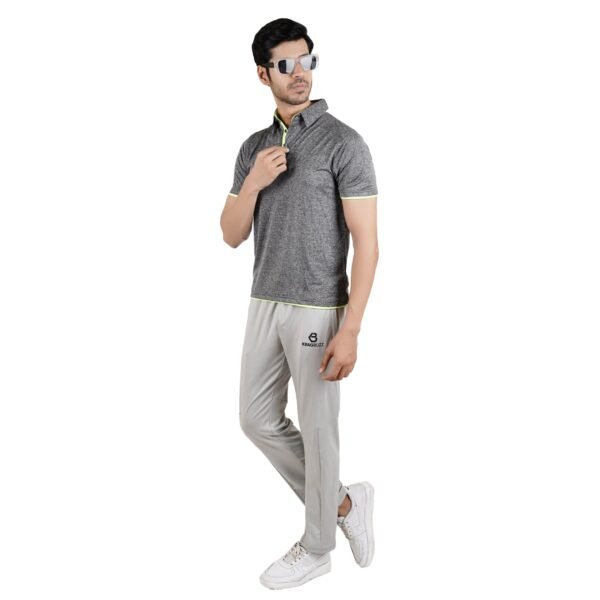 Melange Polo T-shirt - Image 7