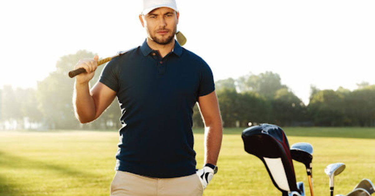 Golf Polo T Shirts for Men